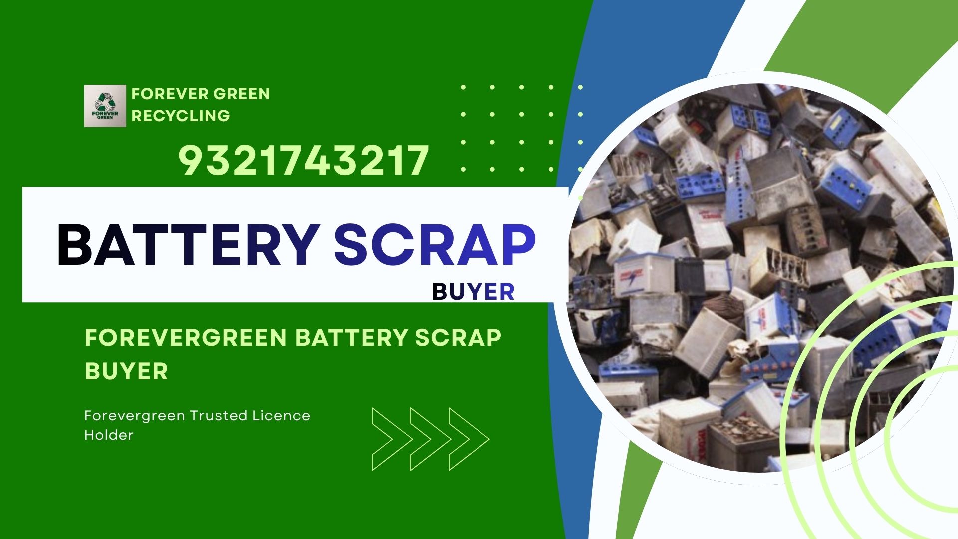 Battery Scrap Buyer for Industrial and Office Batteries