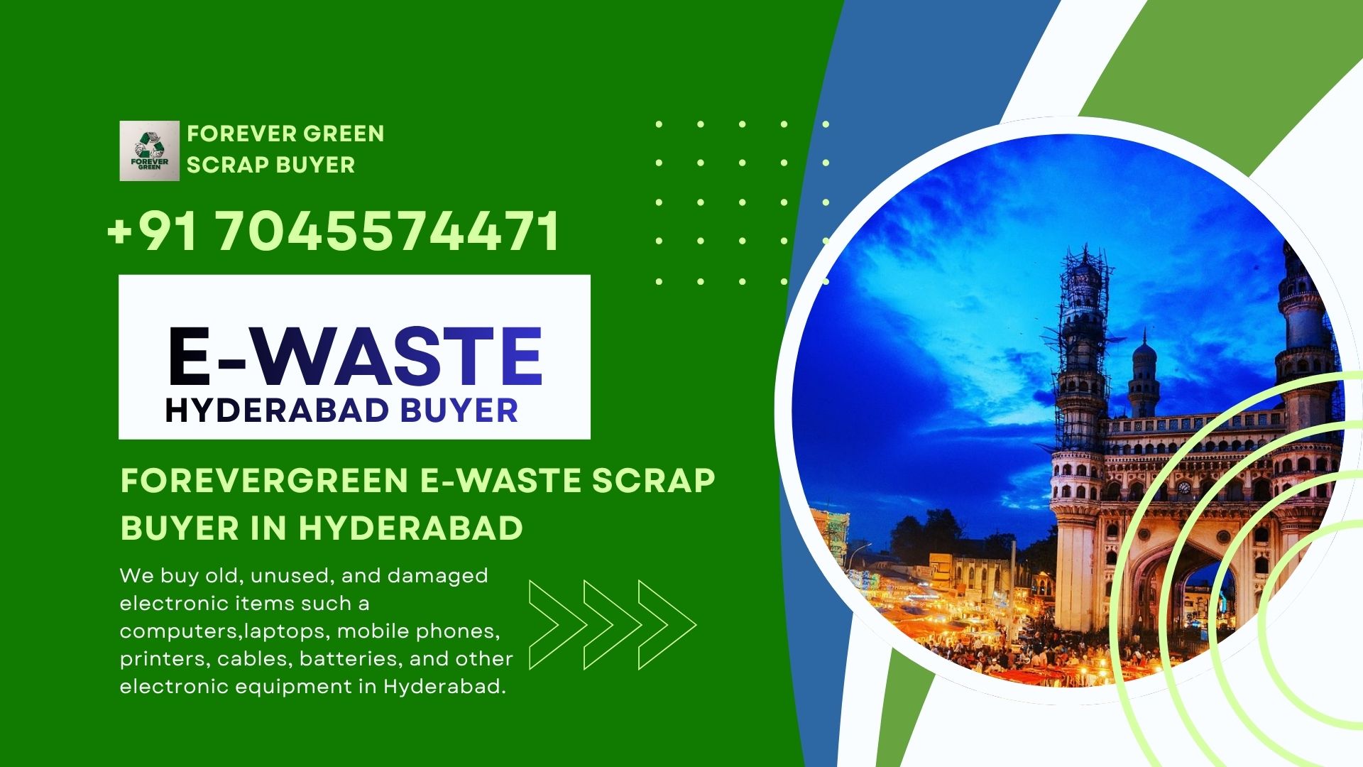 E-Waste Management Services by Forevergreen