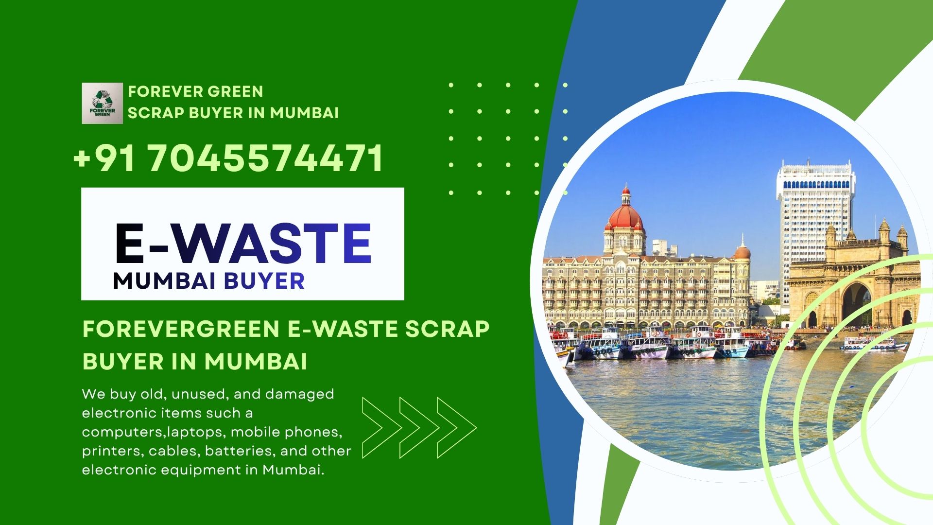 IT Asset Disposal Services Across India by Forevergreen In Mumbai