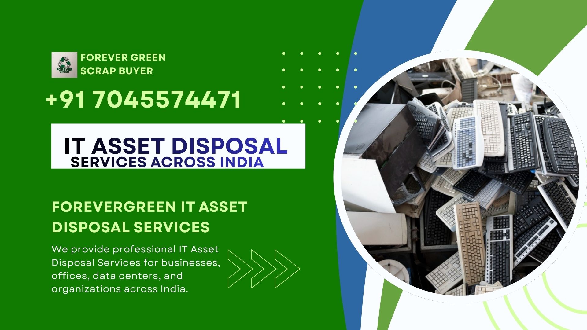 IT Asset Disposal Services Across India by Forevergreen