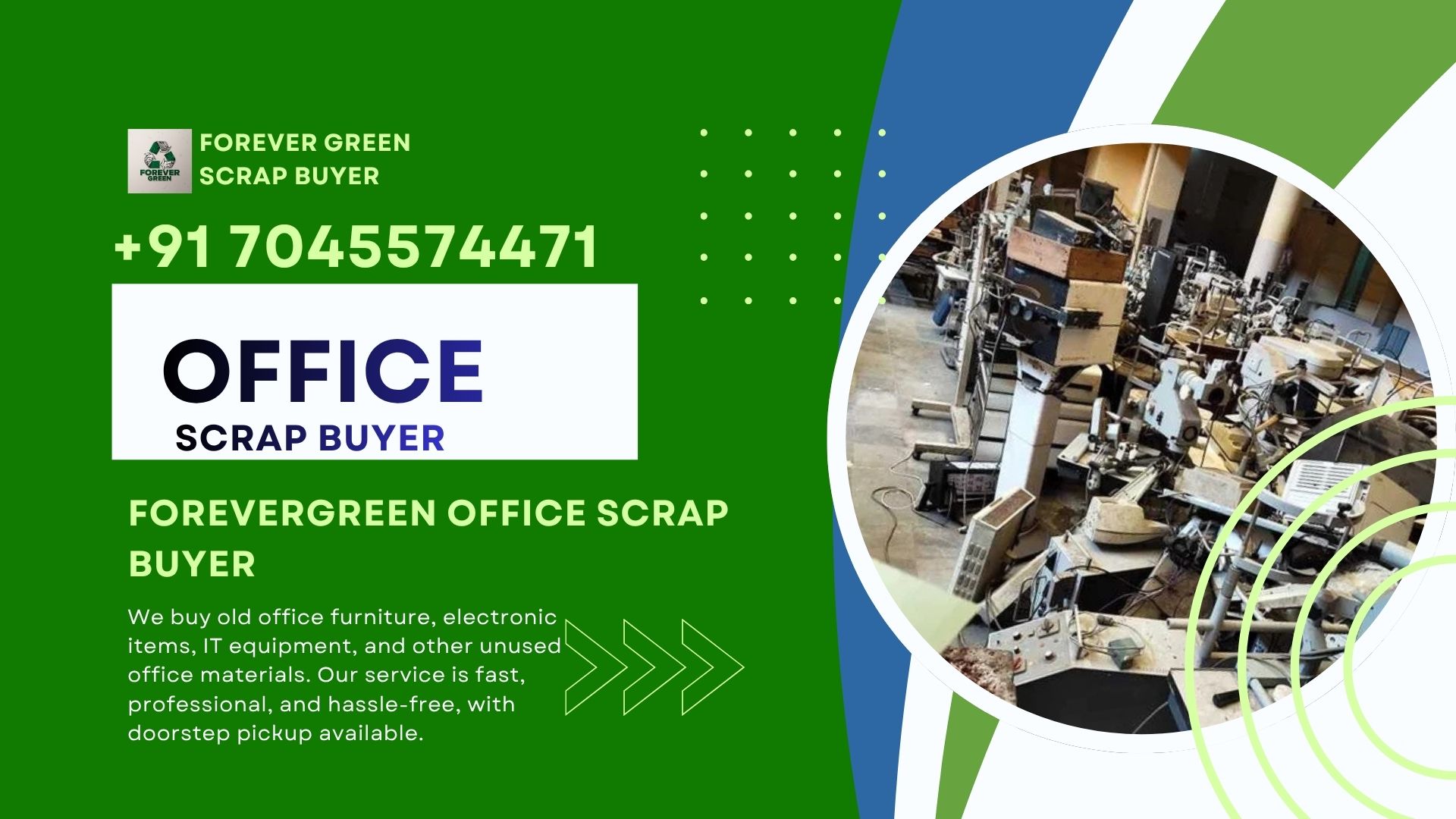 Office Scrap Buyer Across India by Forevergreen